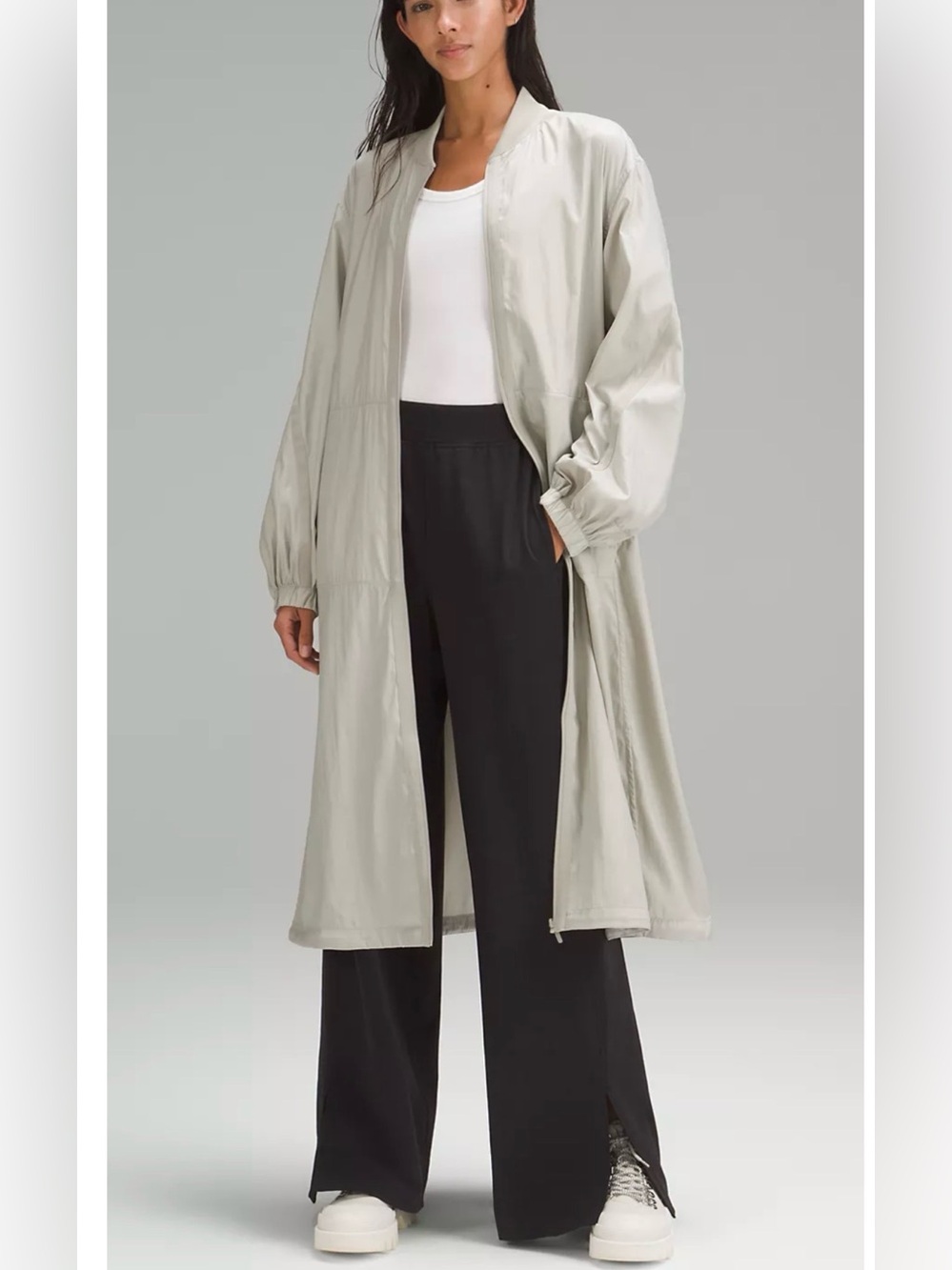 Lululemon Reversible Drape Sleeve Long Jacket